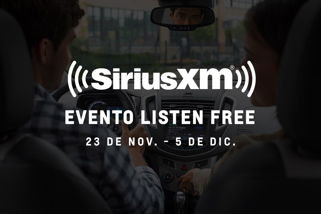 Evento Listen Free de SiriusXM