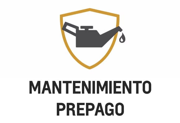 Ícono del mantenimiento prepago de la protección de Chevrolet