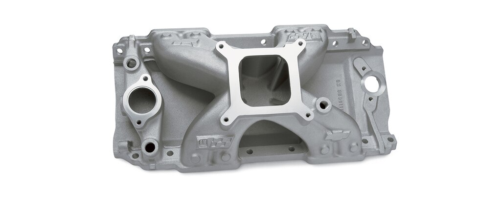 Colector de admisión de bloque grande Chevrolet Performance para motores ZZ572/620 con diámetro cuadrado y carburadores Holley, núm. de parte 88961161
