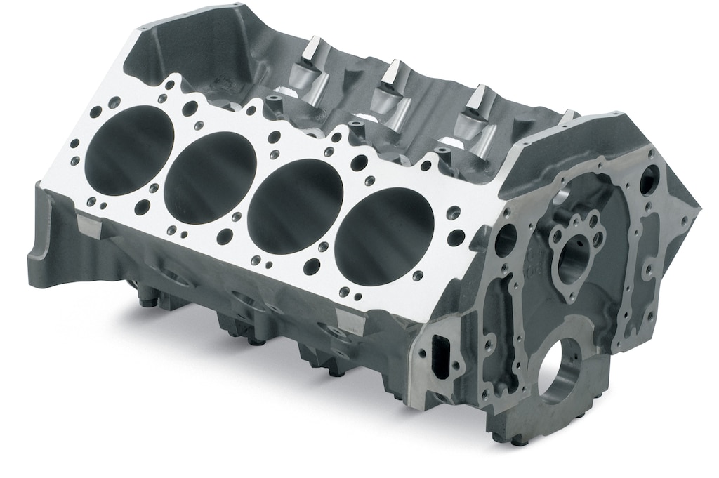 Bloques de carrera de hierro fundido Bowtie de Chevrolet Performance