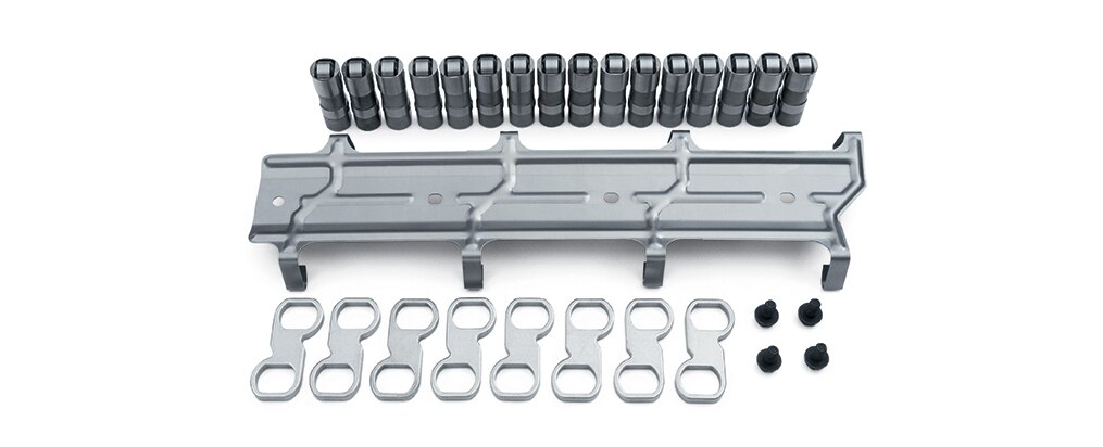 Kit de instalación de elevador de rodillo hidráulico para bloque grande Chevrolet Performance, N.° de parte 12371056
