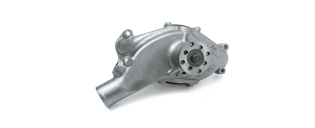 Bomba de agua de aluminio de bloque grande de Chevrolet Performance con patas de montaje cortas, número de parte 19168602