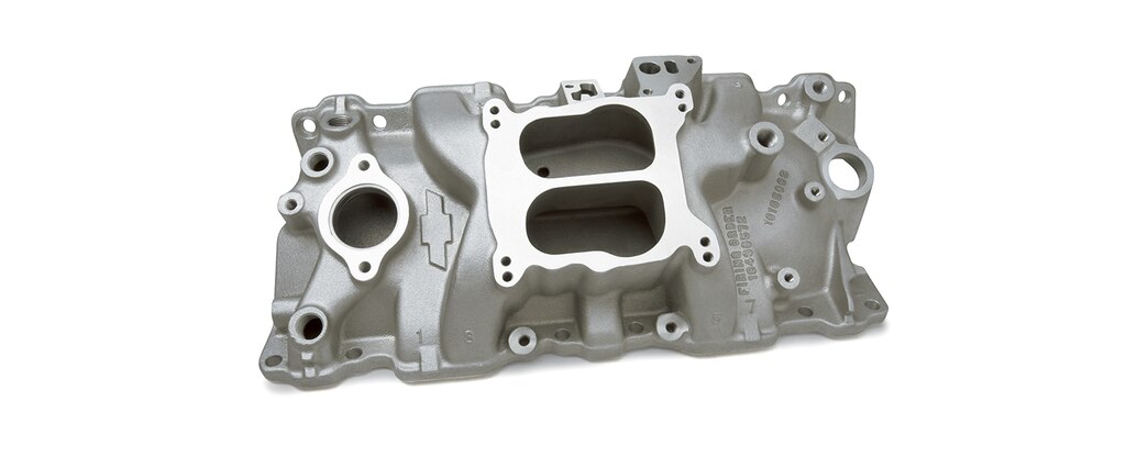 Colector de admisión de bloque pequeño Chevrolet Performance para motores de la serie ZZ, número de parte 10185063