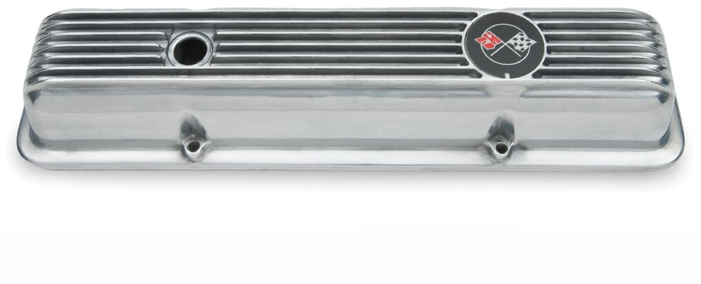 No. de parte 474208 de tapas de válvulas de bloque pequeño de Corvette de mediados de año 1970-1977 sin tapa Chevrolet Performance