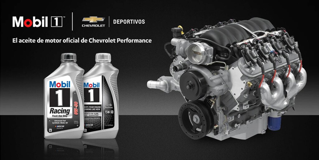 Mobil 1: aceite de motor oficial de Chevrolet Performance