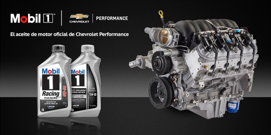 Mobil 1: aceite de motor oficial de Chevrolet Performance