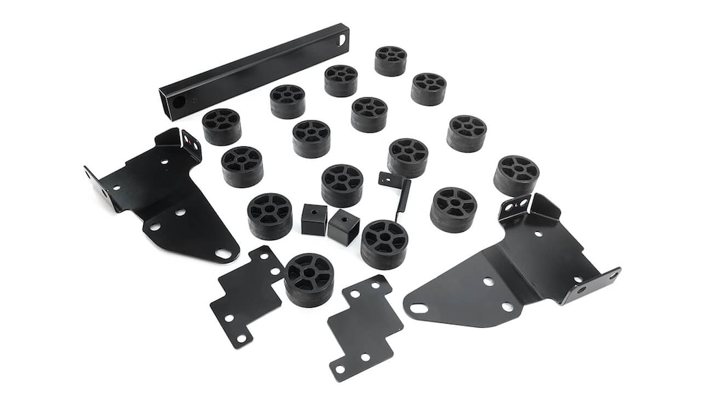 Accesorios de mejora de vehículos todo terreno Chevrolet Performance para la Colorado ZR2: Sistema de levante de carrocería de 1.5 pulgadas, N.° de parte 84429026