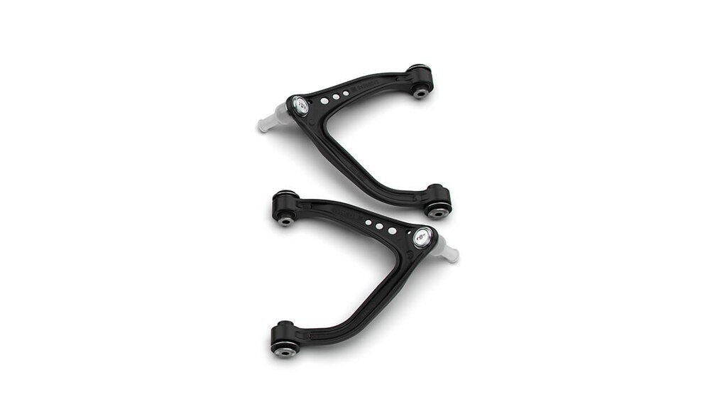 Accesorios de mejora de vehículos todo terreno Chevrolet Performance para la Colorado ZR2: Sistema de junta esférica para brazo de suspensión superior de ángulo alto, N.° de parte 84402363