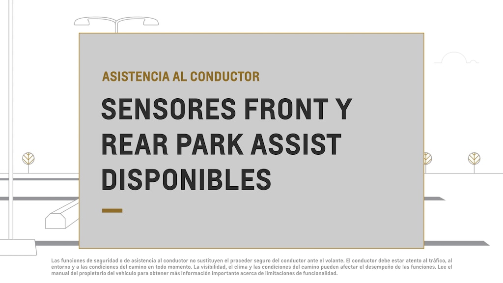 sensores front y rear park assist