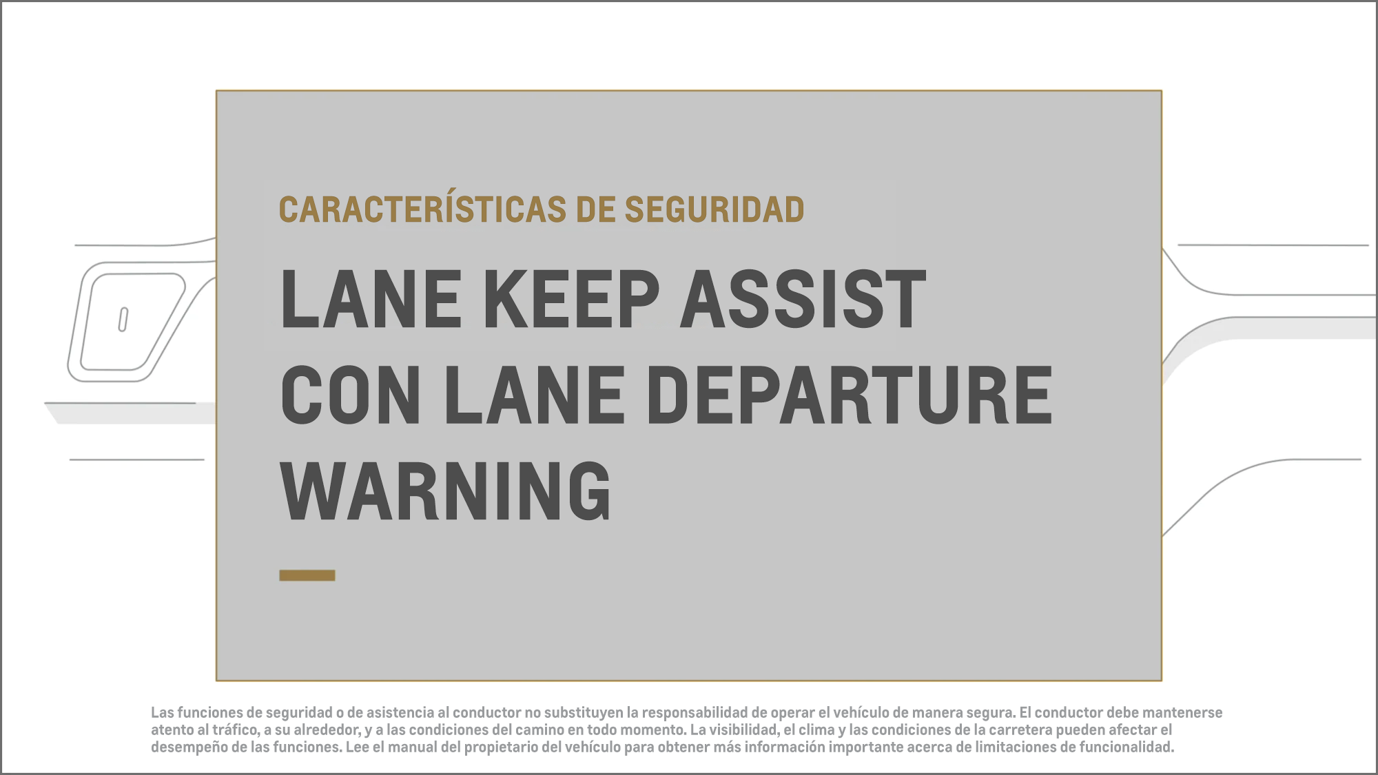 lane keep assist con lane departure warning