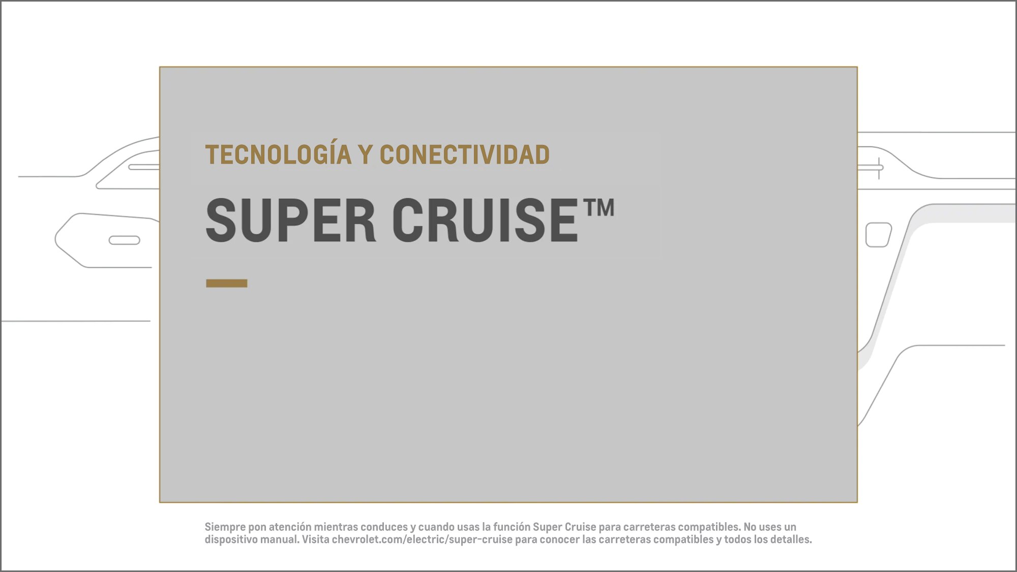 cómo usar super cruise