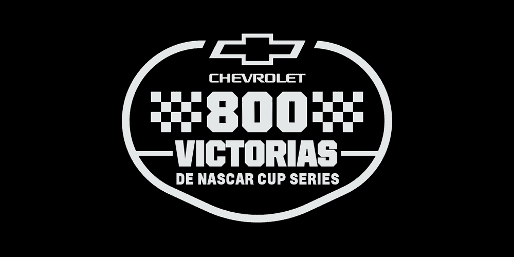 GIF de 800 victorias en NASCAR