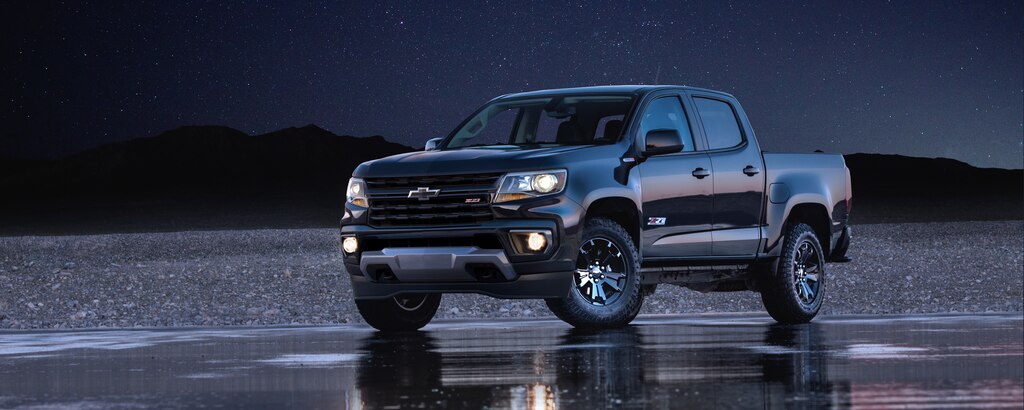 Exterior de la Chevrolet Colorado Z71 2022: edición Midnight