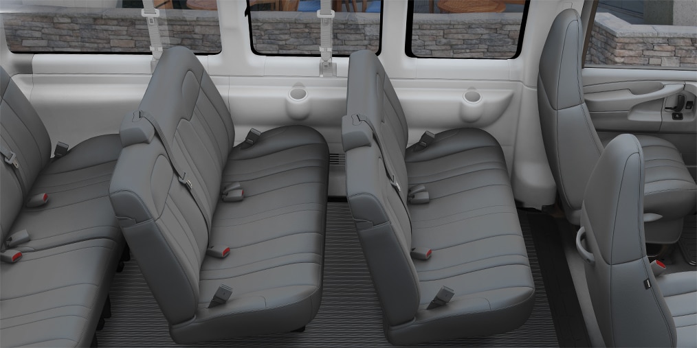 Vans Chevy Express: De carga, 12 pasajeros y 15 pasajeros Vans Chevy Express: De carga, 12 pasajeros y 15 pasajeros