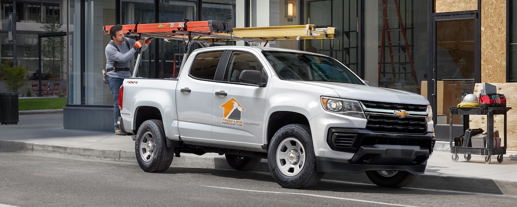 Camioneta de trabajo comercial Chevrolet Colorado 2022: accesorios