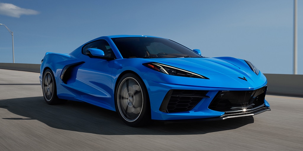 Imagen de un Chevrolet Corvette para 3/4 pasajeros