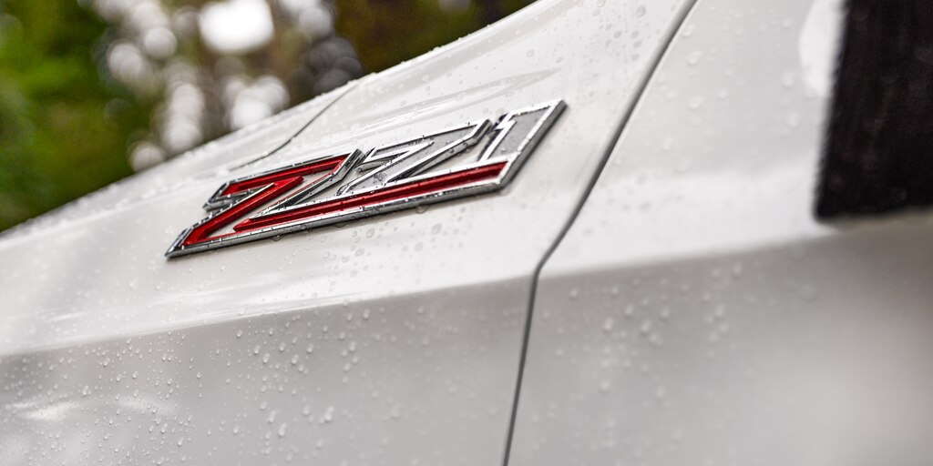Icónico emblema Z71 de la Chevy Tahoe