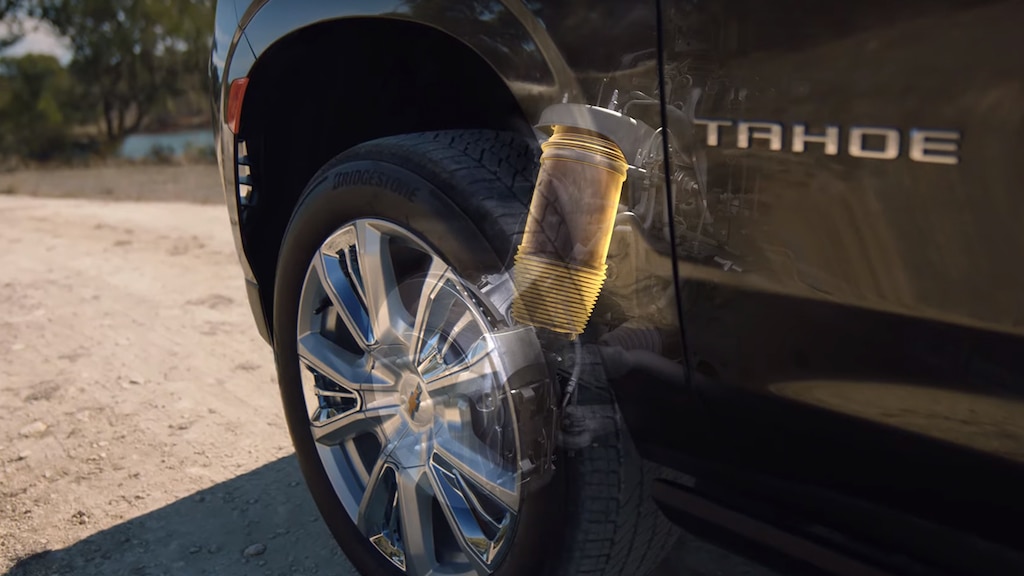 Air Ride Adaptive Suspension de la Chevrolet Tahoe 2023
