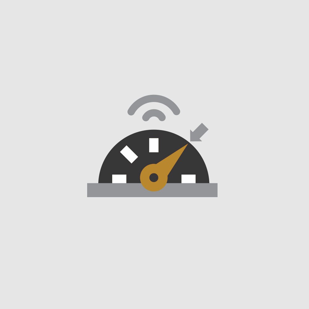 Ícono del control de velocidad automática adaptativo