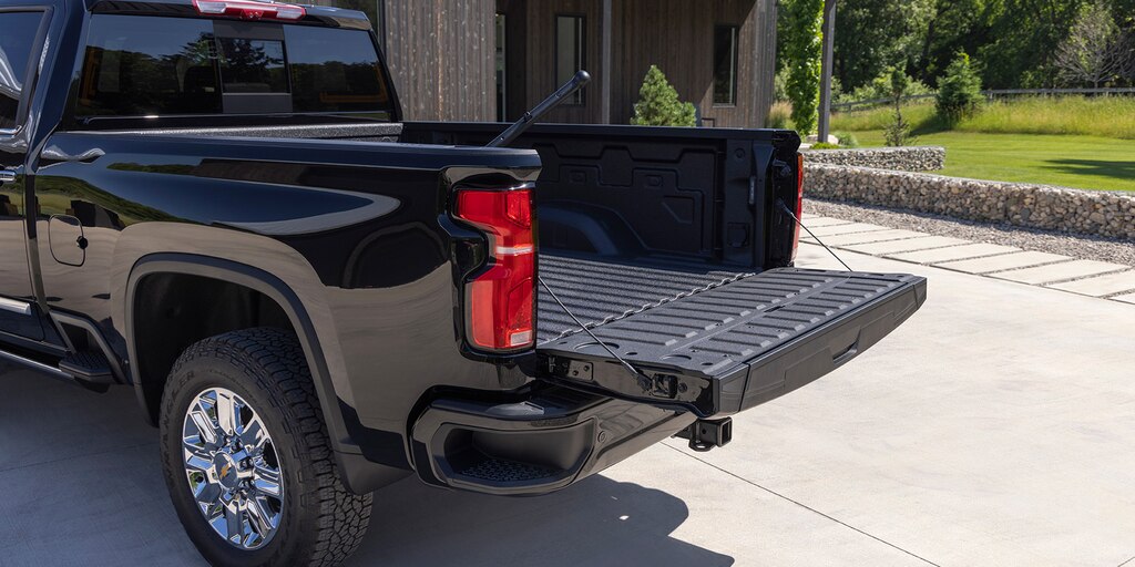 La Durabed de la Silverado HD 2024 en Negro