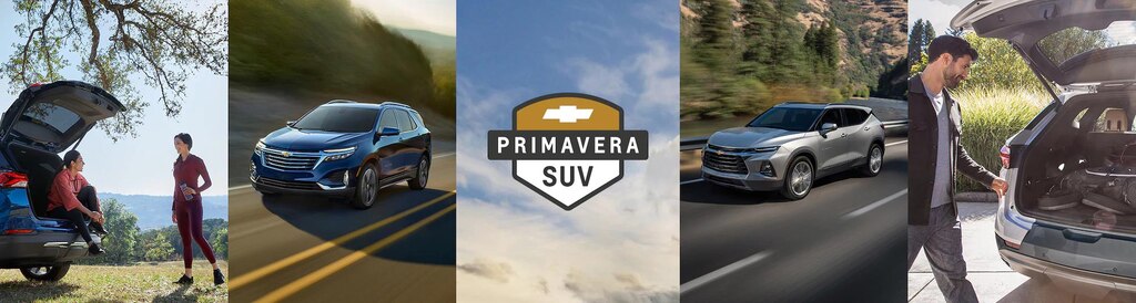 Utilitario deportivo en primavera