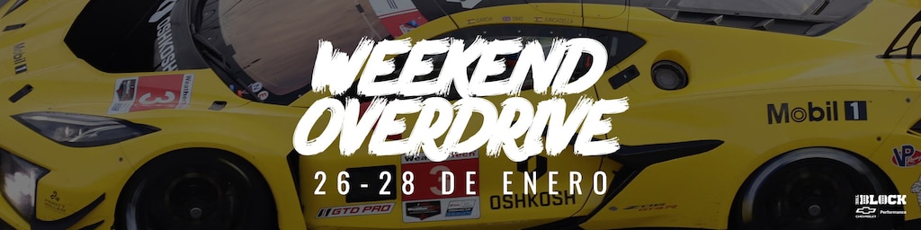 Weekend Overdrive: Del 26 al 28 de enero