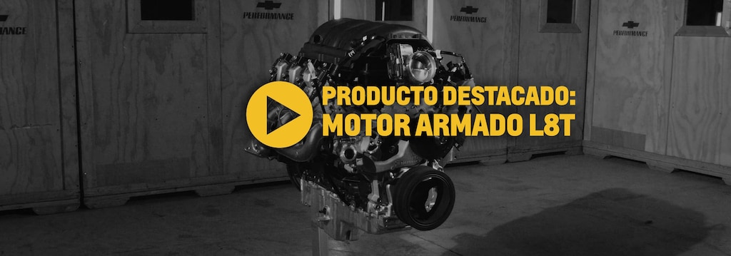 Video de producto destacado: Cartel de "Motor armado L8T"