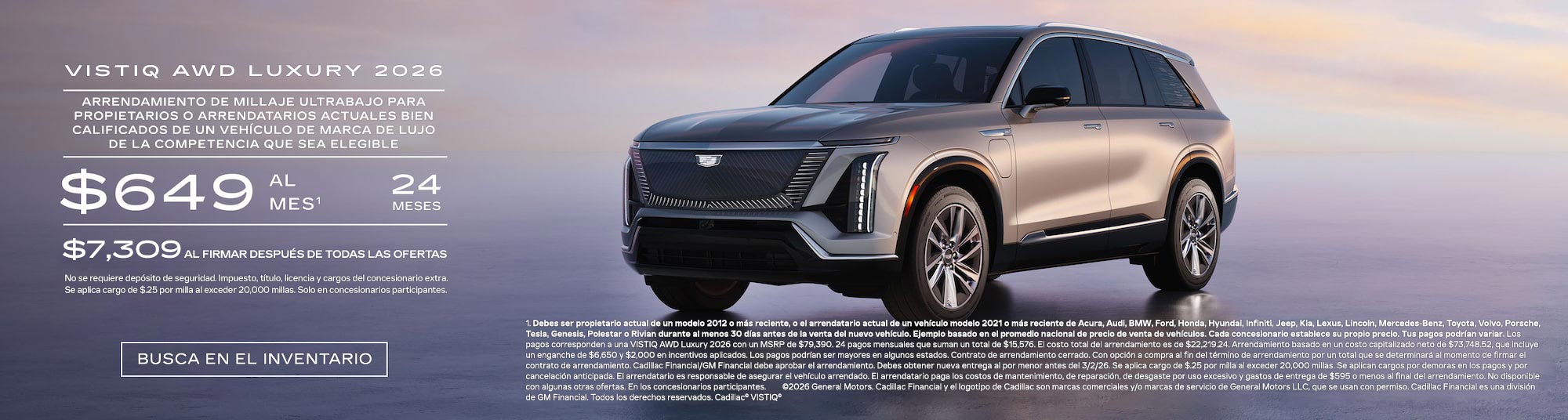 Oferta de ESCALADE IQ en Costco