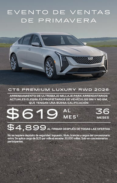 $619 al mes por 36 meses. $4,899 al firmar después de todas las ofertas. No se requiere depósito de seguridad. Impuesto, título, licencia y cargos del concesionario extra. Se aplica cargo de $0.25 por milla al exceder 30,000 millas. Solo en concesionarios participantes.