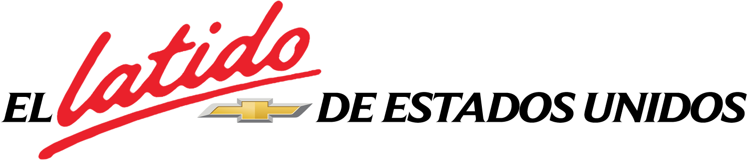 El logo de Chevrolet con el texto superpuesto "El latido de Estados Unidos"