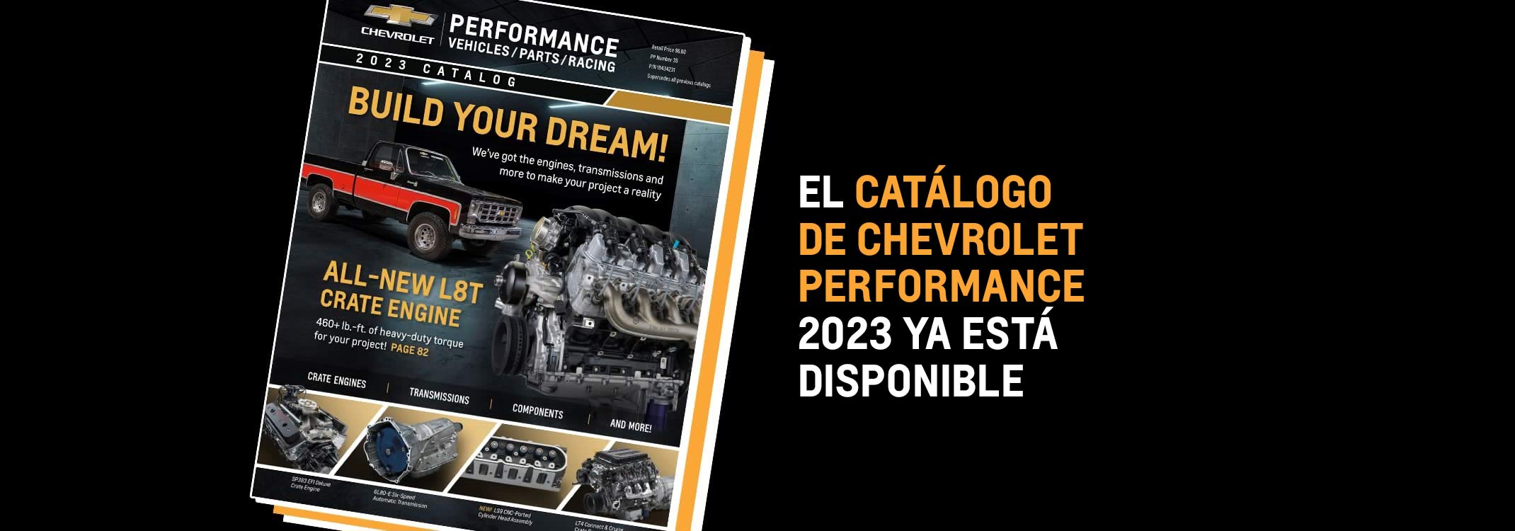 El catálogo de Chevrolet Performance 2023 ya está disponible