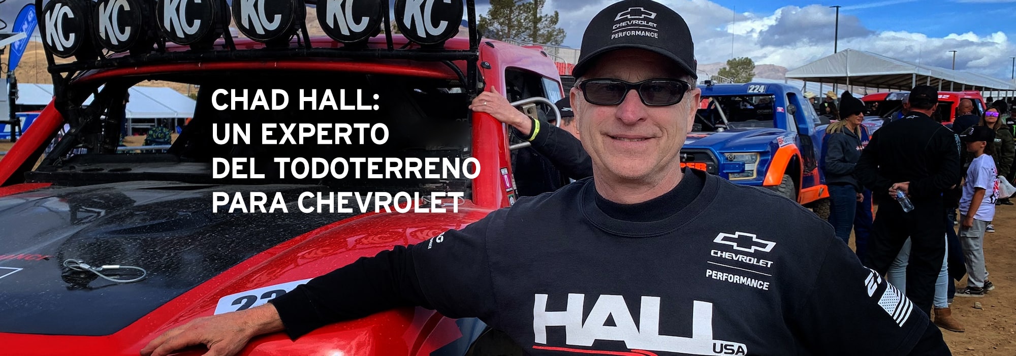 Chad Hall: un experto del todo terreno para Chevrolet