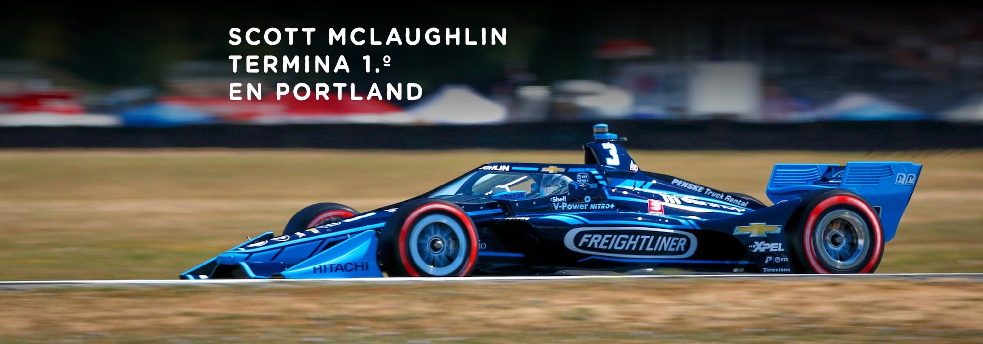 scott mclaughlin termina 1.º en portland