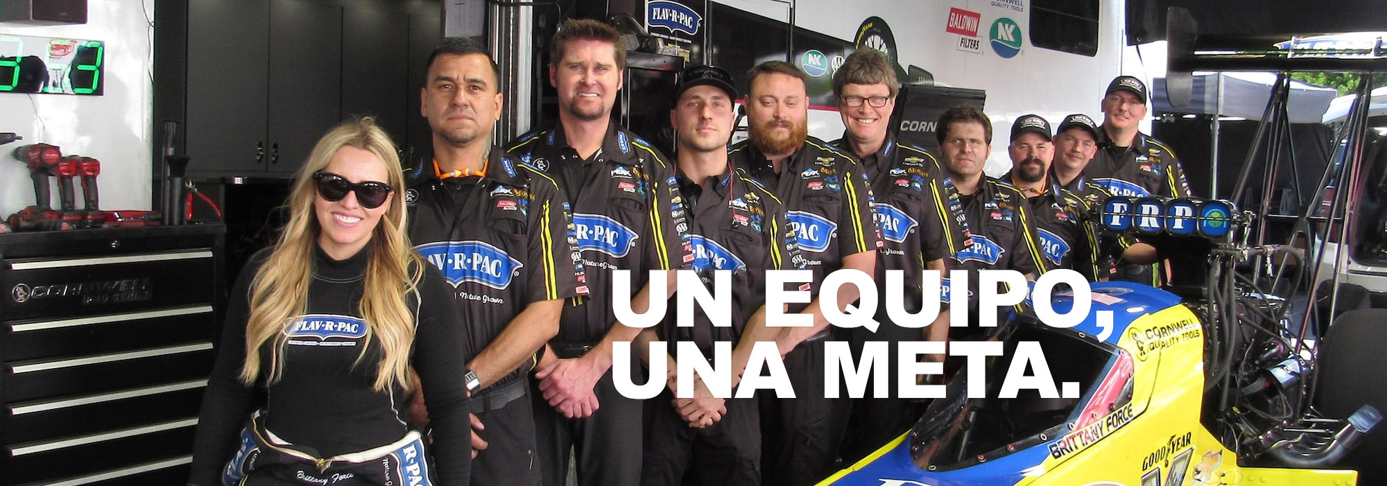 Un equipo. Una meta. Cómo ganar un campeonato Top Fuel