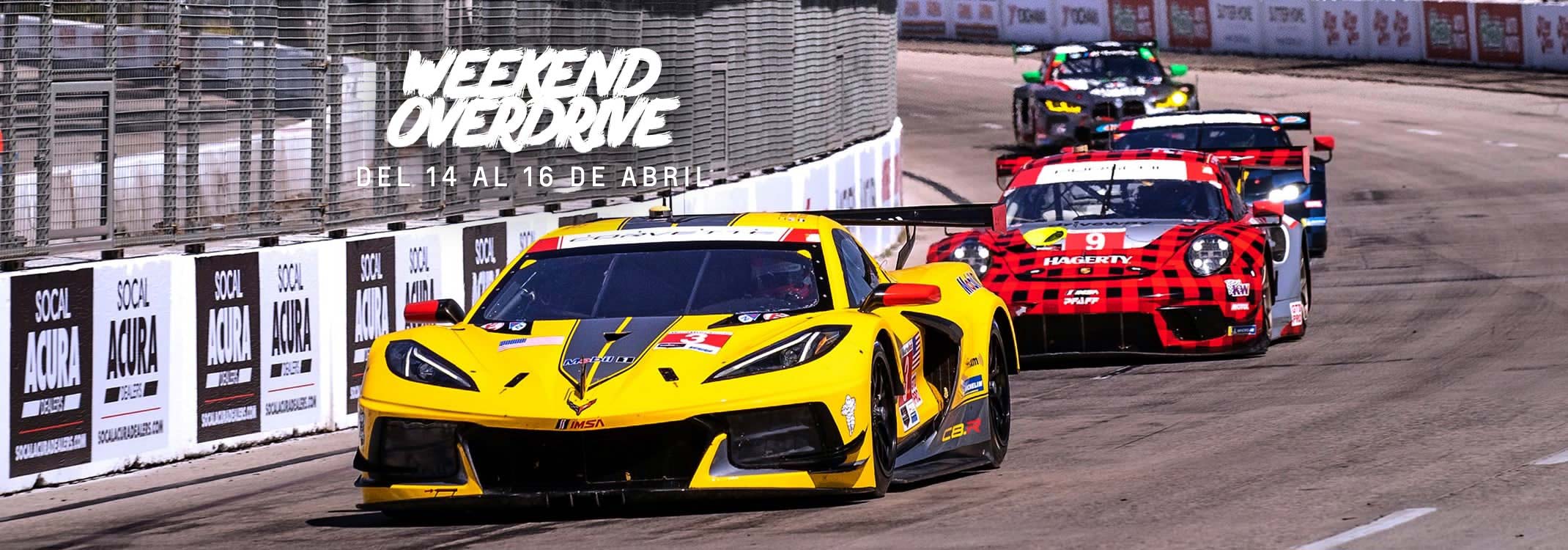 Weekend Overdrive: del 14 al 16 de abril