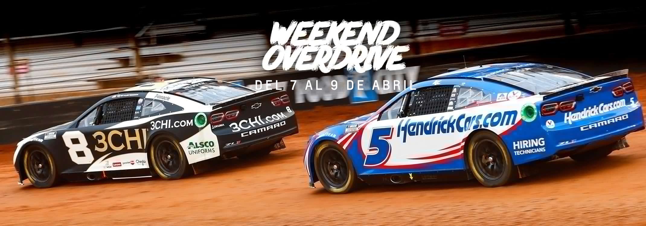 Weekend Overdrive: del 7 al 9 de abril