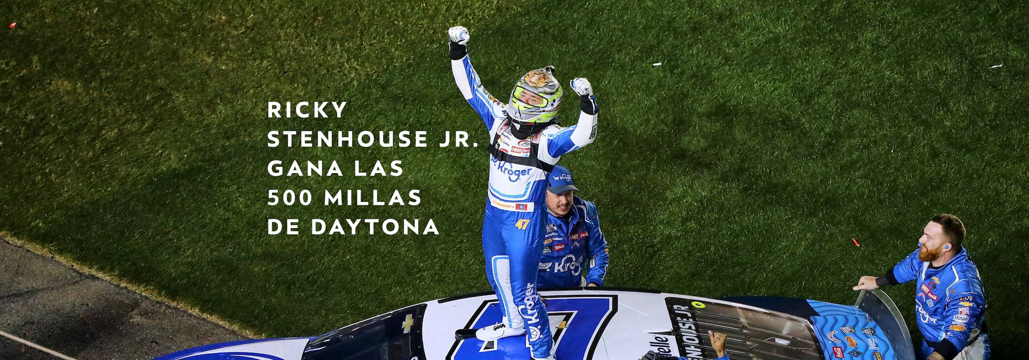 Ricky Stenhouse Jr. gana las 500 millas de Daytona