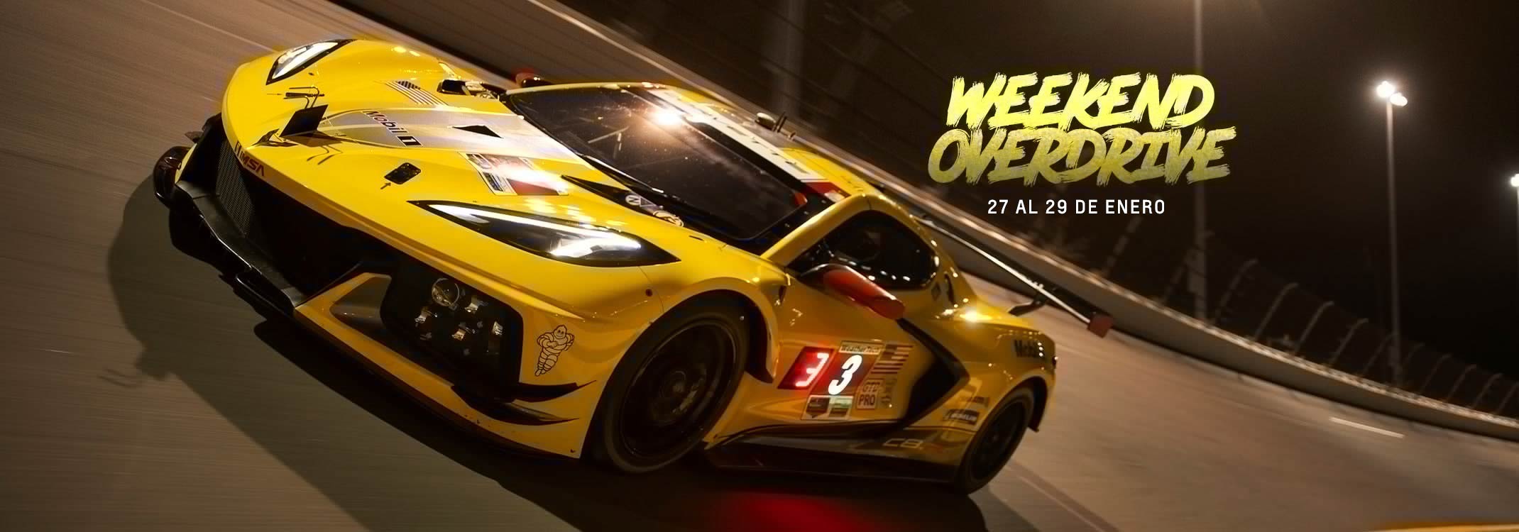 weekend overdrive del 27 al 29 de enero