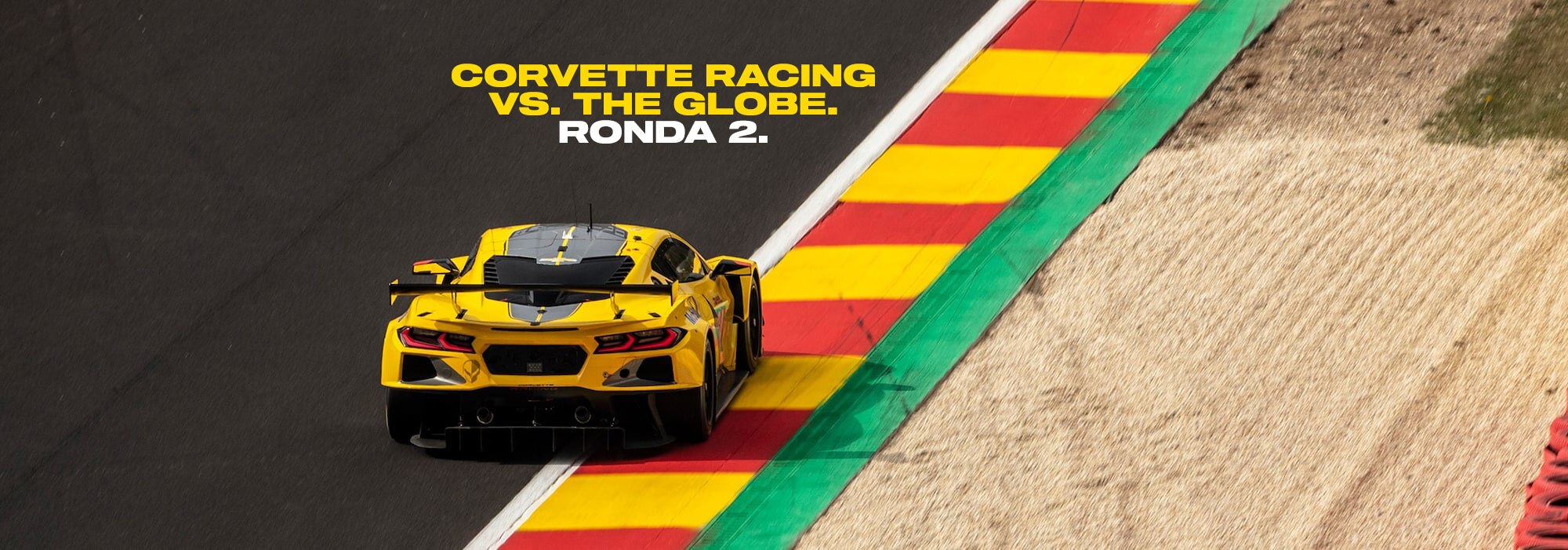 corvette racing vs. the globe ronda 2