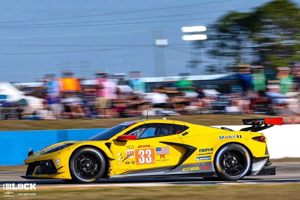 El equipo N.º 33 de Corvette Racing tuvo una actuación magistral en la clase GTE Am en las 1000 Millas de Sebring.