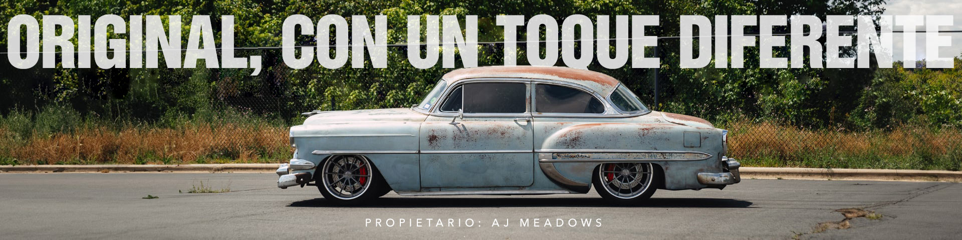 Original, con un toque diferente: Chevy 1954 con pintura patinada y la potencia del LT4