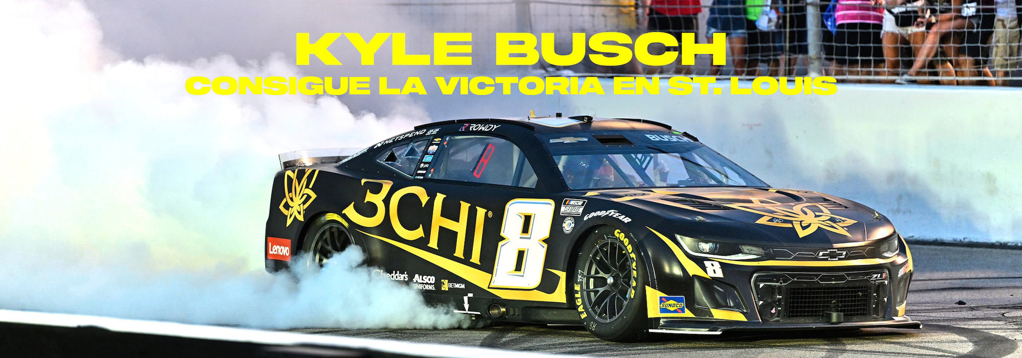 Kyle Busch consigue la victoria en St. Louis