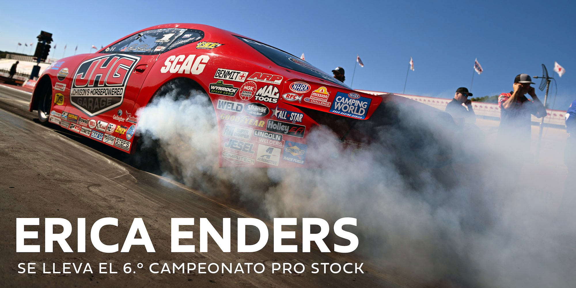 Erica Enders se lleva el 6.º campeonato Pro Stock