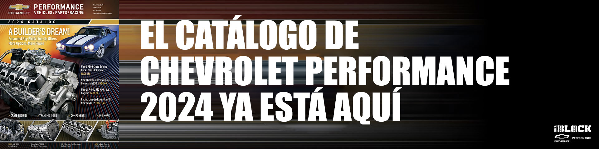 El catálogo de Chevrolet Performance de 2024 ya está aquí