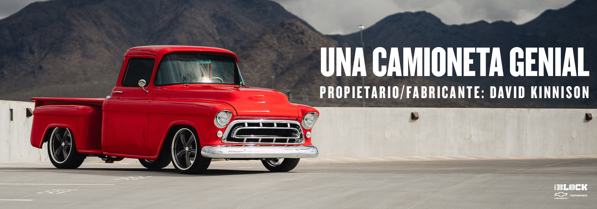 Una camioneta genial: Esta 3100 de 1957 cuenta con un motor LT4