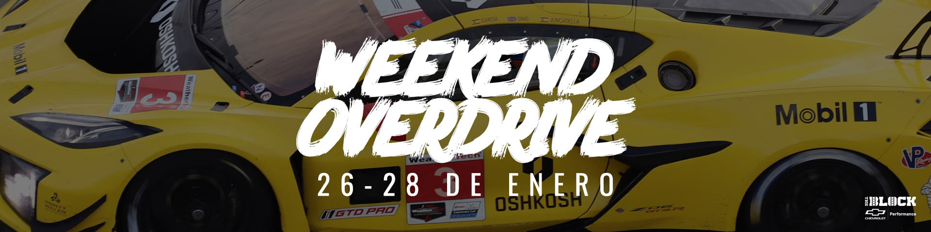 Weekend Overdrive: Del 26 al 28 de enero