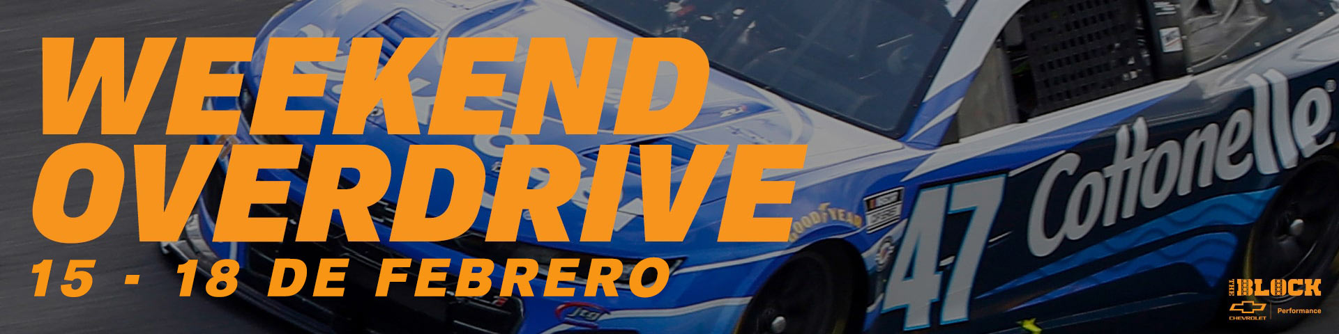 Weekend Overdrive: del 15 al 18 de febrero