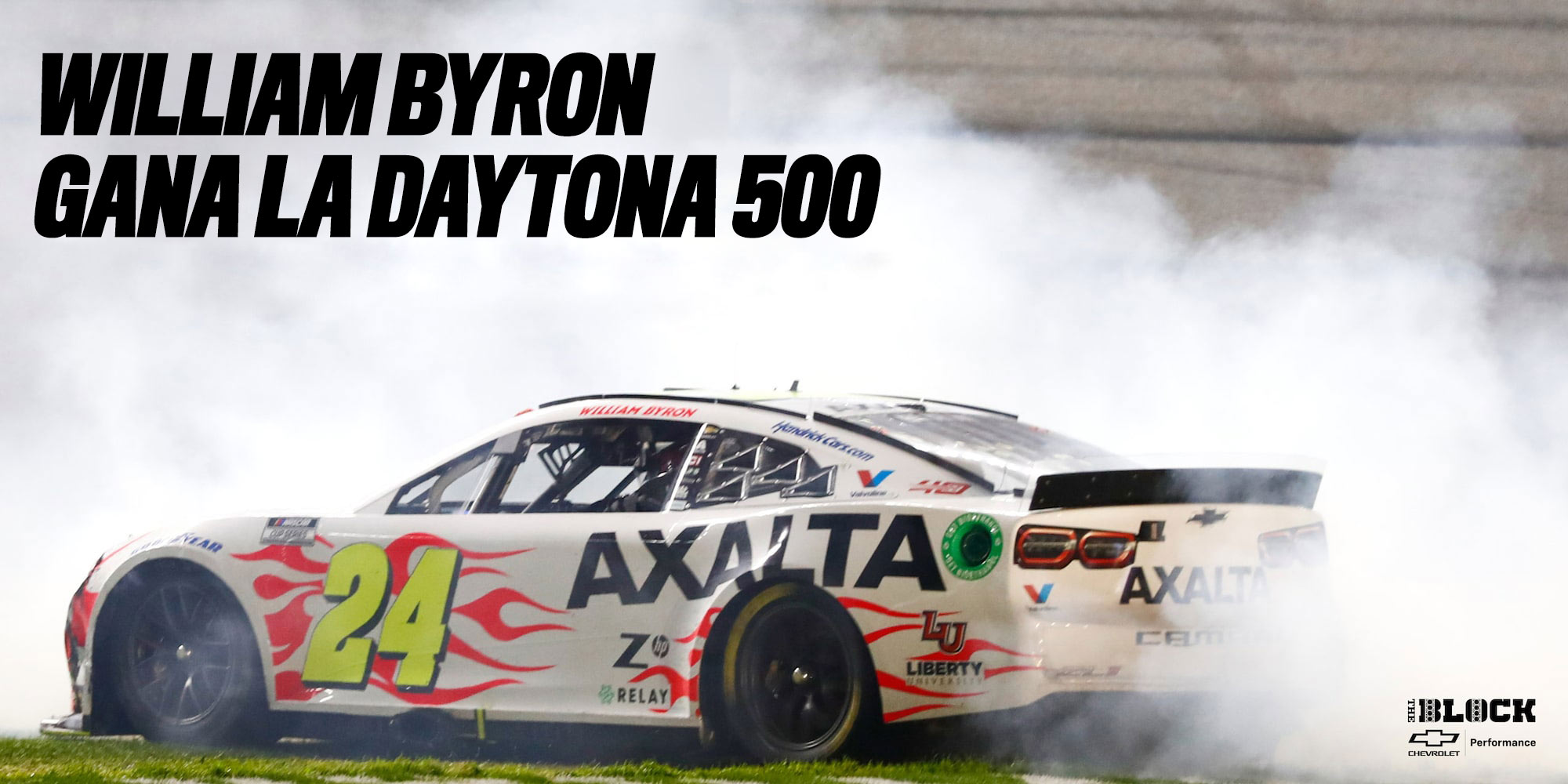 William Byron gana la Daytona 500