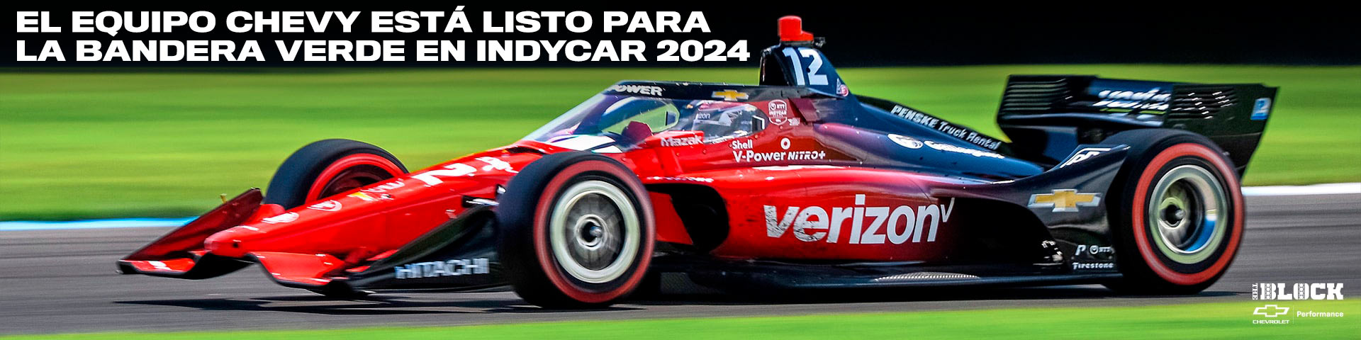 El equipo Chevy está listo para la bandera verde en INDYCAR 2024