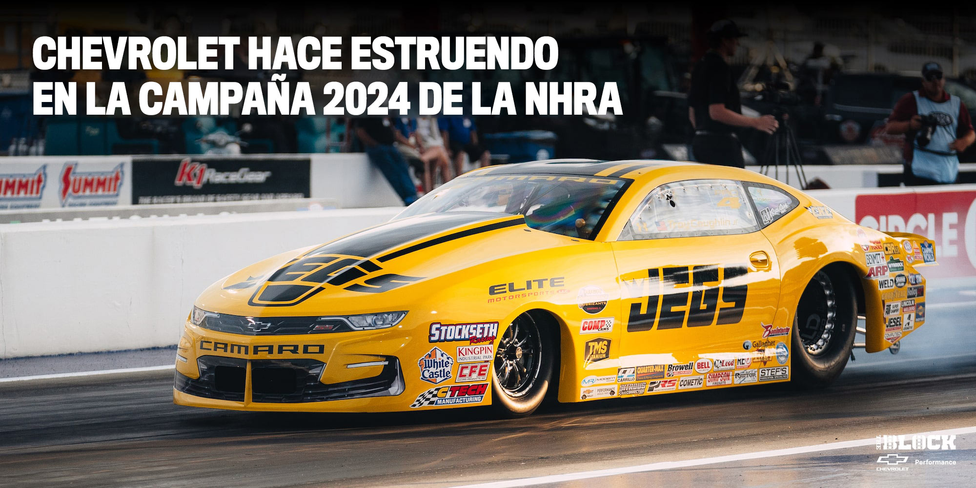 Chevrolet se hace notar en la campaña 2024 de la NHRA